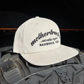 "MOTHERTRUCKER" CORDUROY SNAPBACK