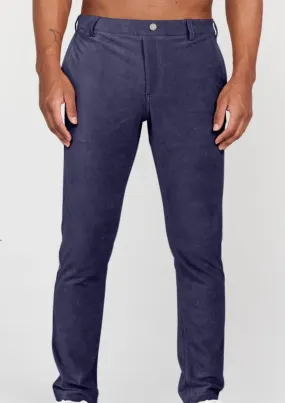 Redvanly Collins Pull-On Corduroy Trouser Navy 34"