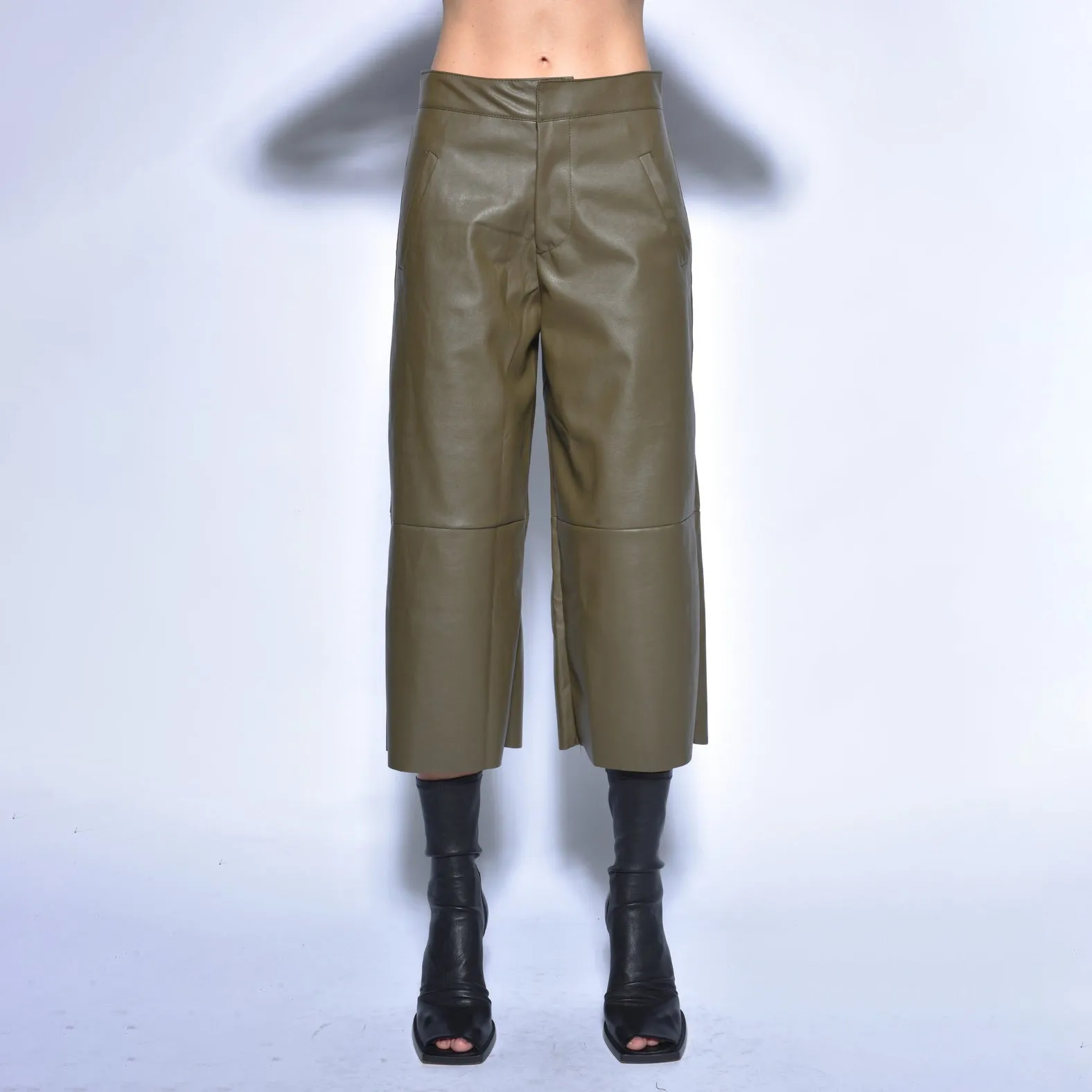 SALE! Vegan Culottes in Black or Olive by Simply Mila