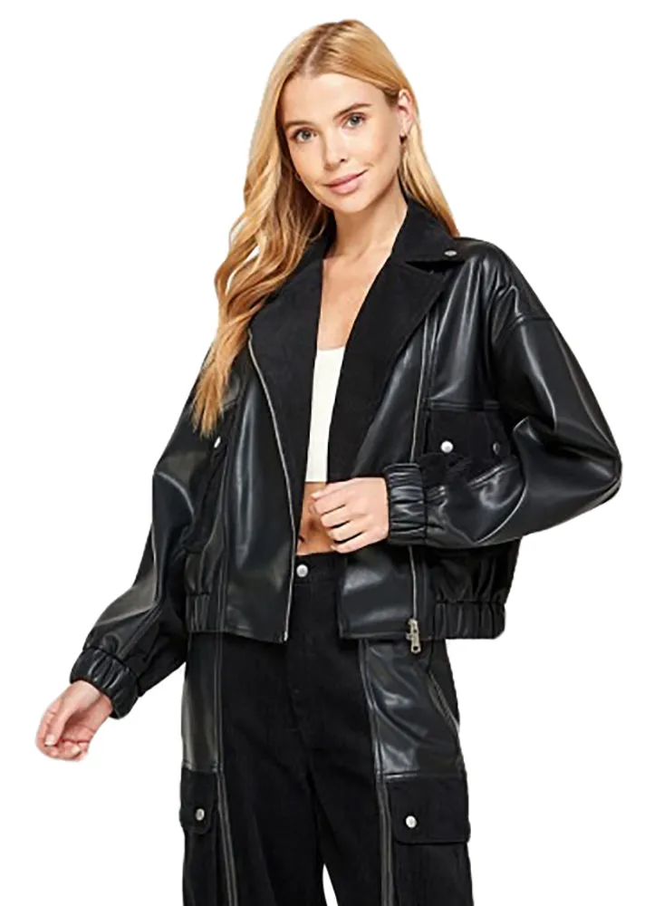 Signature 8 Women's Hybrid Biker Jacket