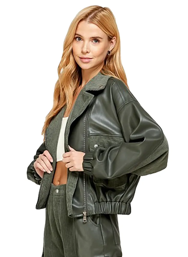 Signature 8 Women's Hybrid Biker Jacket