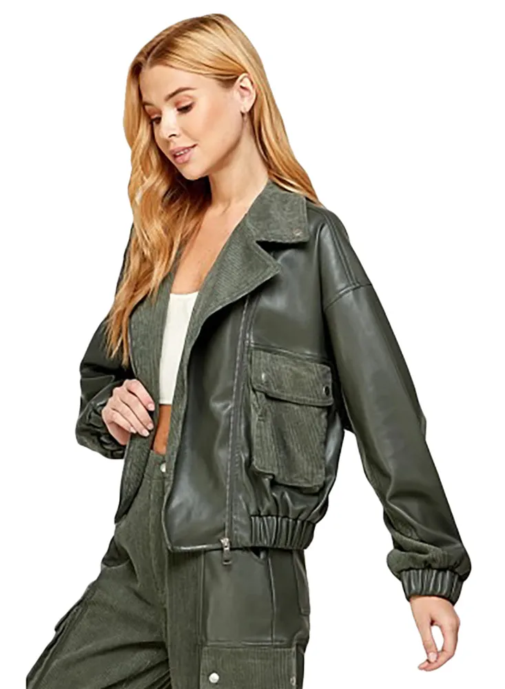 Signature 8 Women's Hybrid Biker Jacket