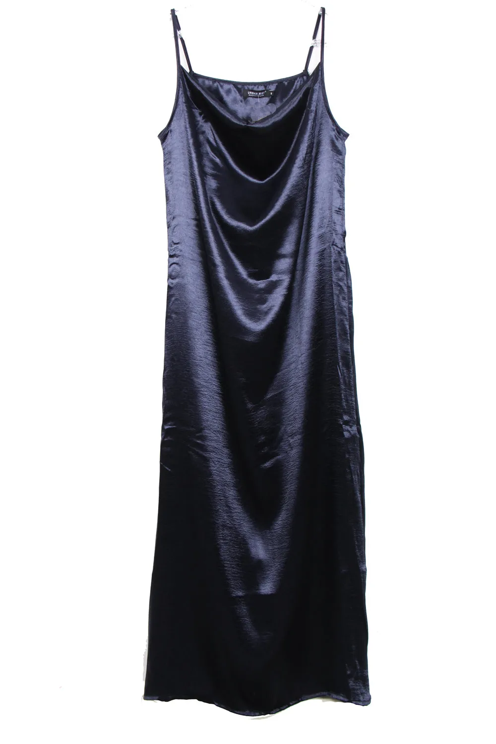 Silky Cowl Neck Cami Maxi Dress