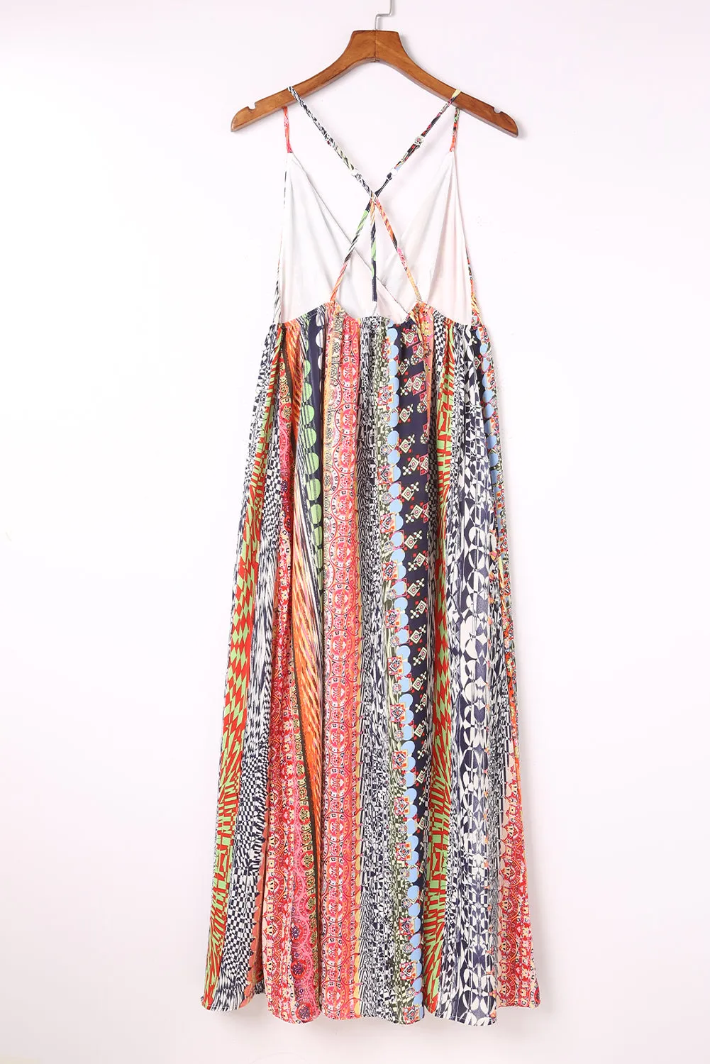 Spaghetti Strap Summer Maxi Dress