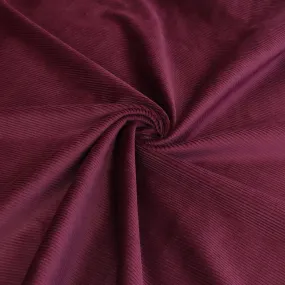 Stretch Cotton Corduroy - Plum