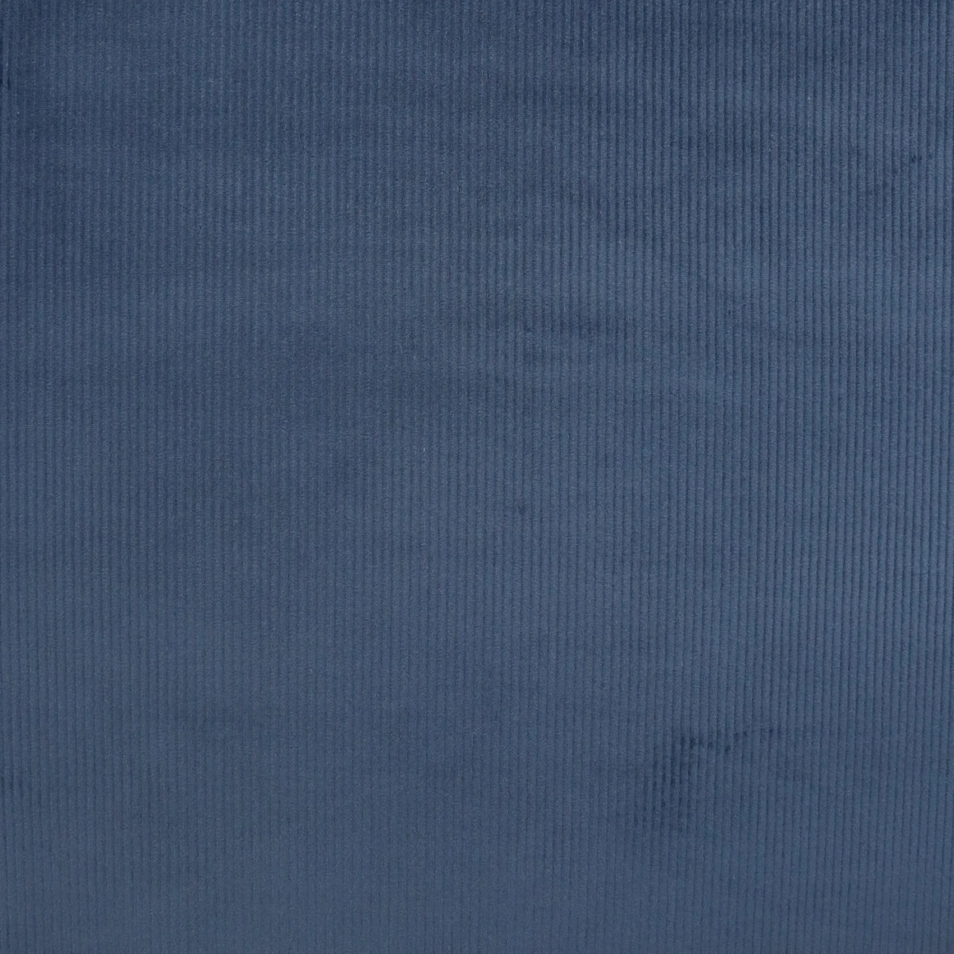 Stretch Cotton Corduroy - Steel Blue