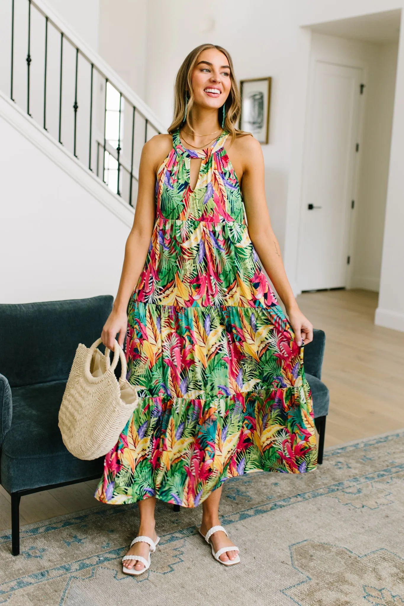 Sunny Rain Forest Dress