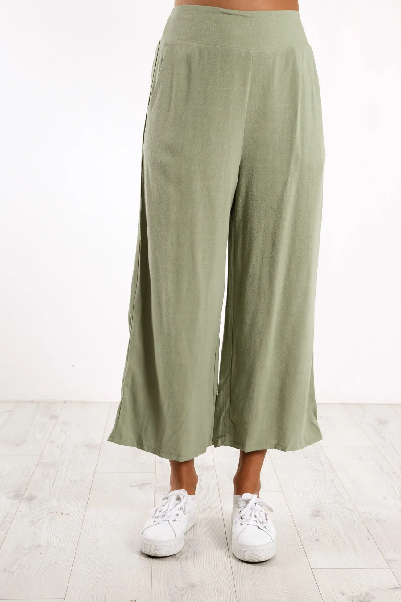 Tahnee Culottes Green