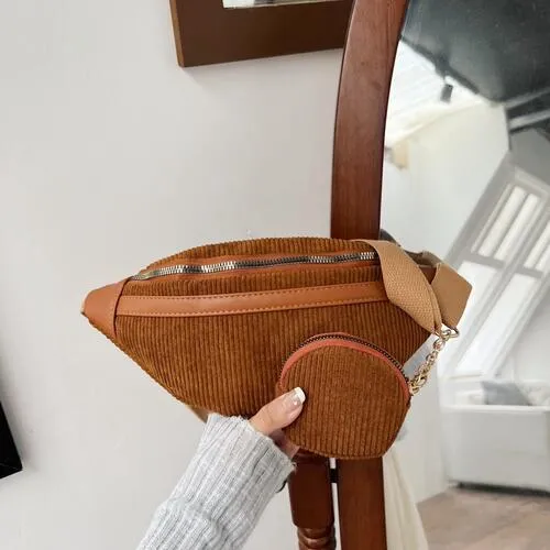 TEEK - Small Corduroy Sling Bag