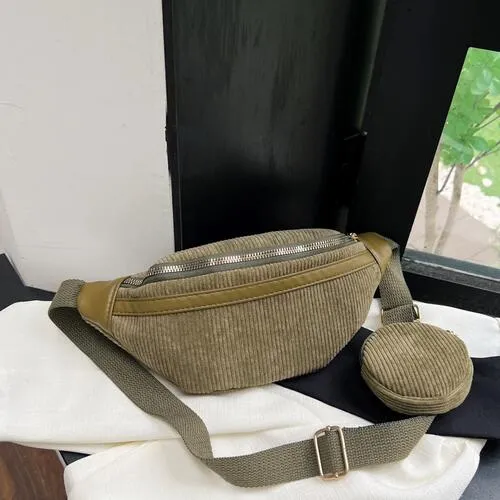 TEEK - Small Corduroy Sling Bag