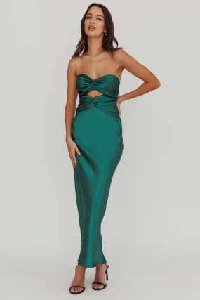 The Mia dress- Forest Green