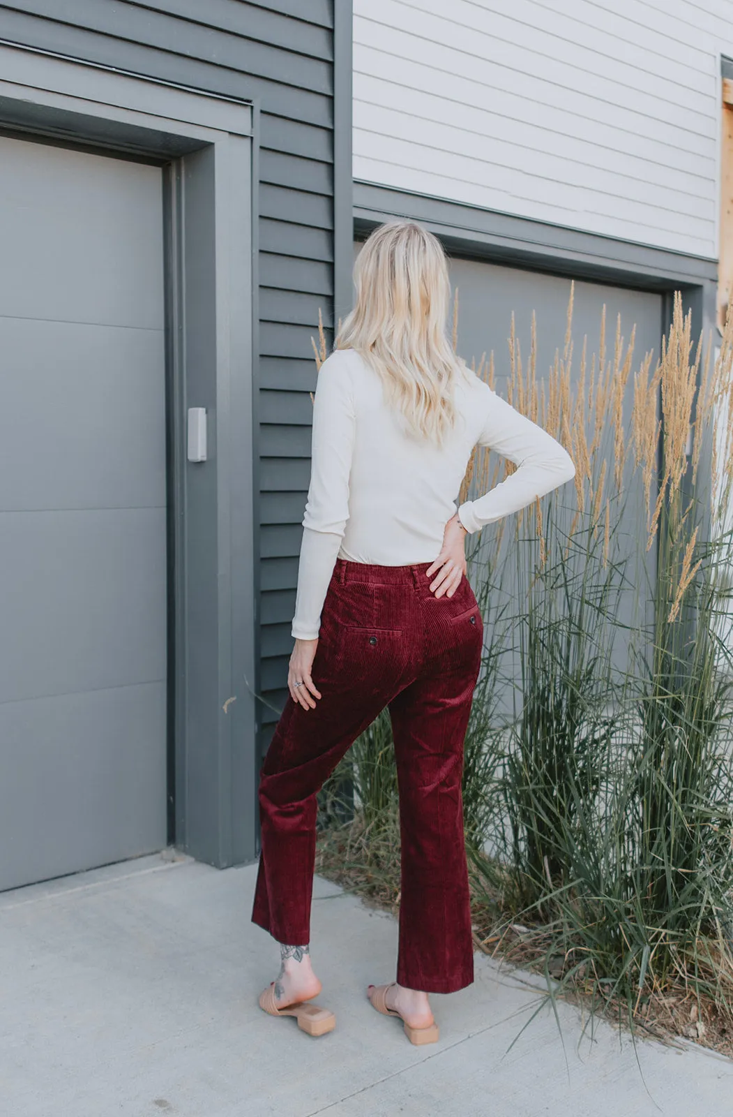 The Misha Pant by Part Two - Port - PLUS