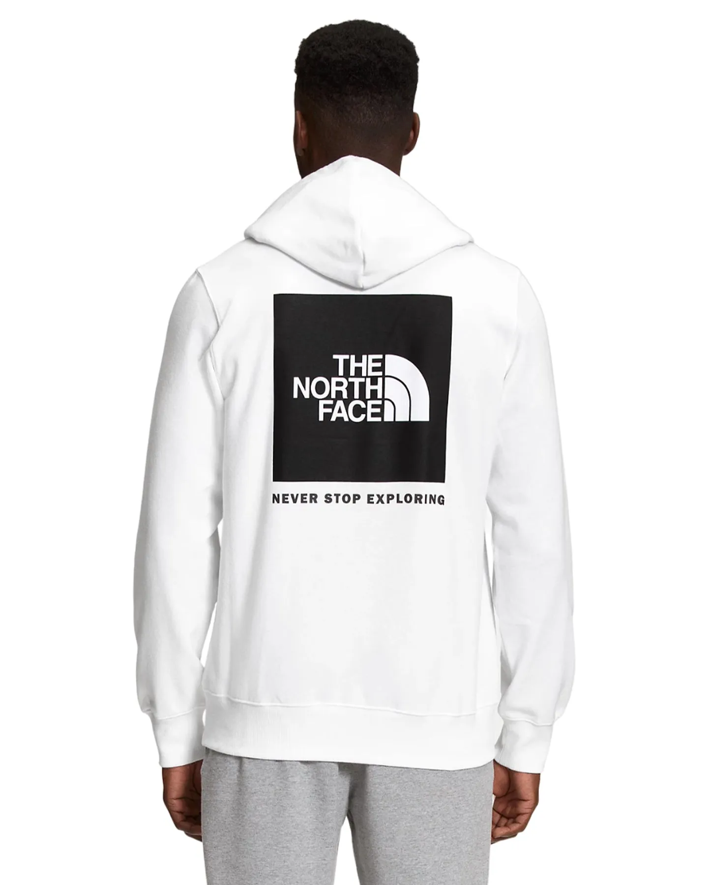 The North Face Box Nse Pullover Hoodie - Tnf White/Tnf Black