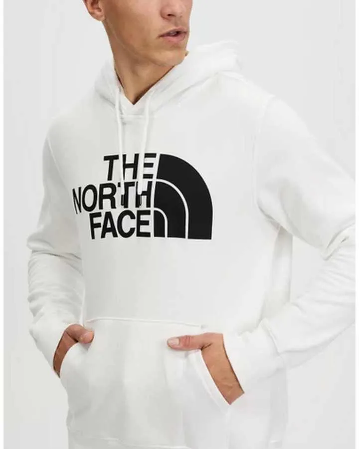 The North Face Men's Half Dome Pullover Hoodie - TNF White / TNF Black