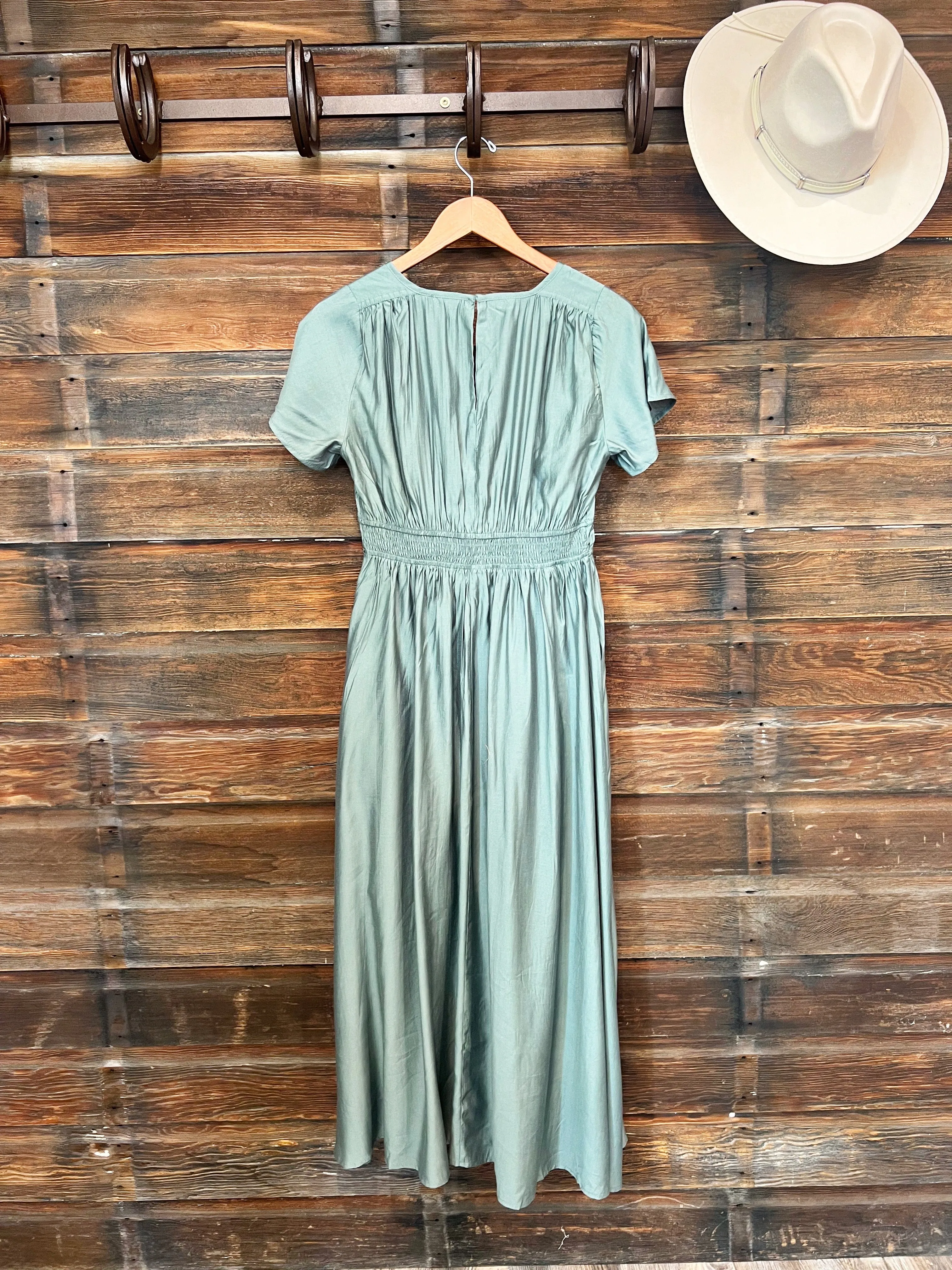 The San Antone Dress in Forest