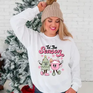 'Tis The Season | Retro Christmas Crewneck