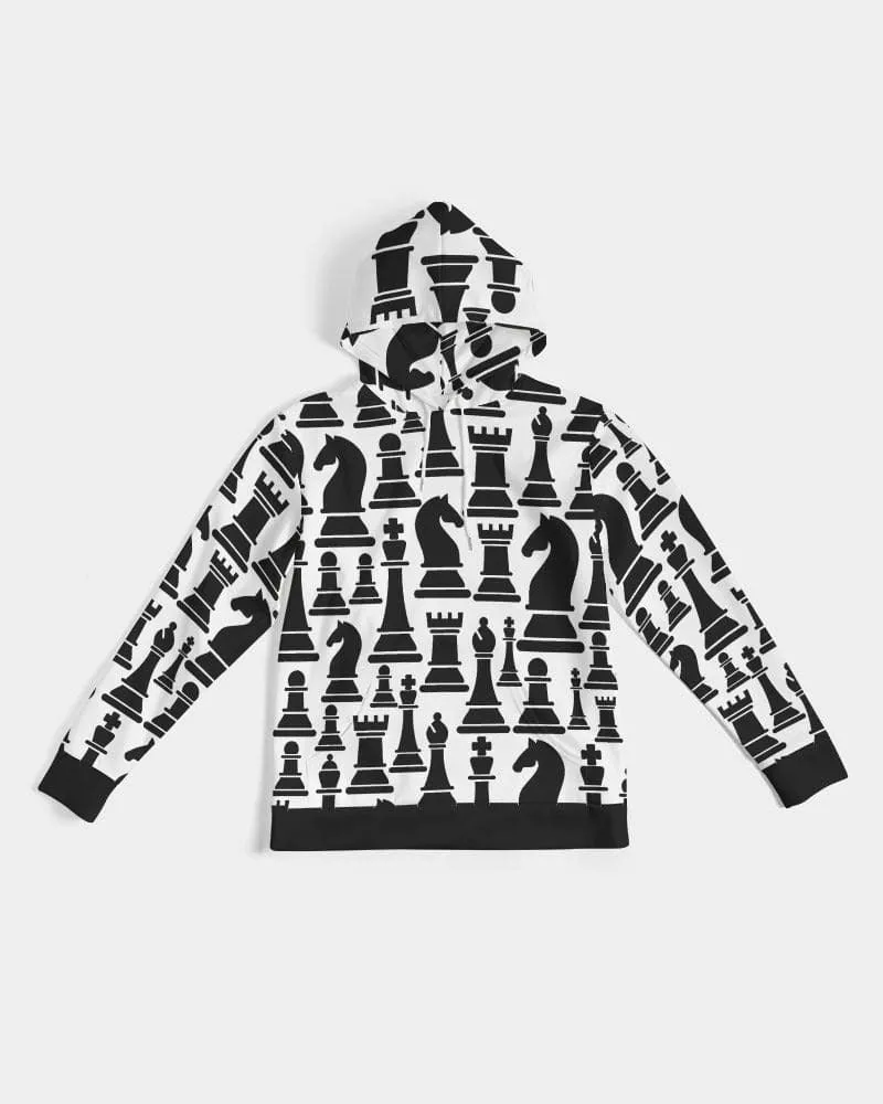 Uniquely You Mens Hoodie Pullover Shirt / Chess Print