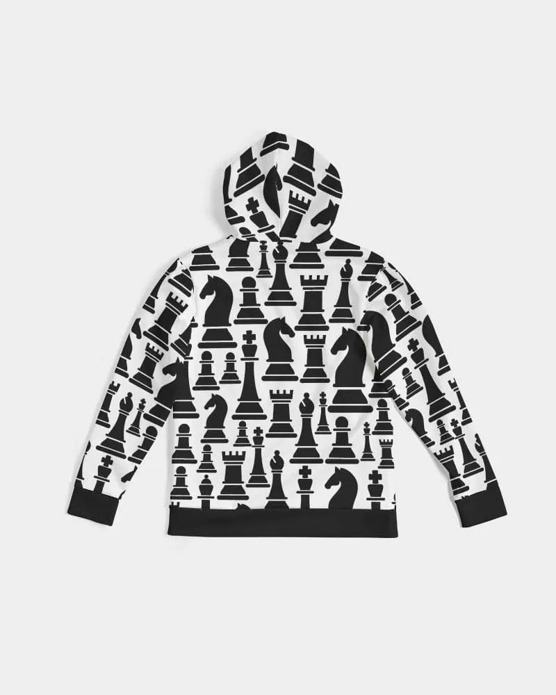 Uniquely You Mens Hoodie Pullover Shirt / Chess Print