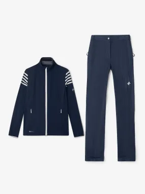 W Hurricane Rain Jacket Pants Navy Bundle