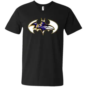 We Are The Baltimore Ravens Batman Nfl Mashup Men V-Neck T-Shirt