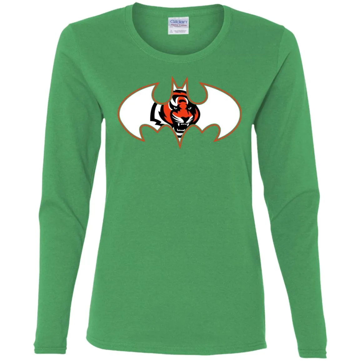 We Are The Cincinnati Bengals Batman Nfl Mashup Women Long Sleeve Shirt