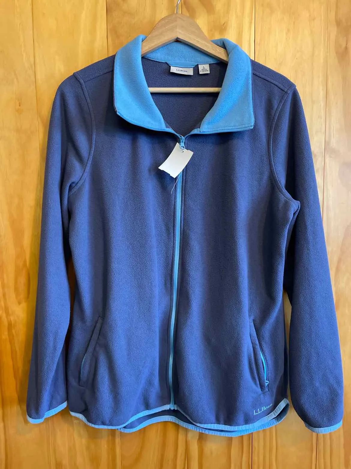 Women Size Large L.L. Bean Blue Women's Light Jacket