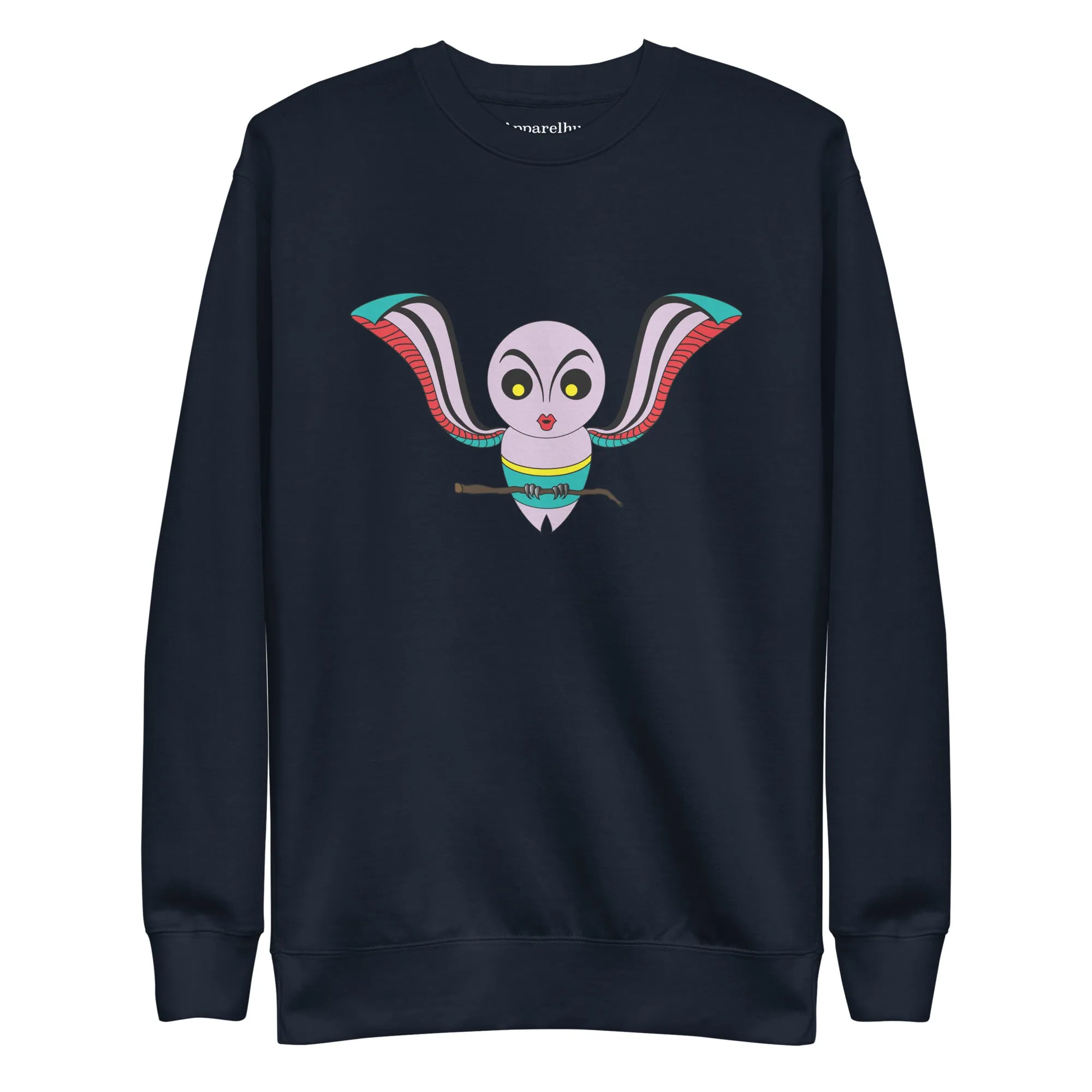 Women's Owl Sweatshirt Warm and Adorable, Owl Lover's Sweatshirt Unique and Eye-Catching, Soft Stylish Winter Sweater