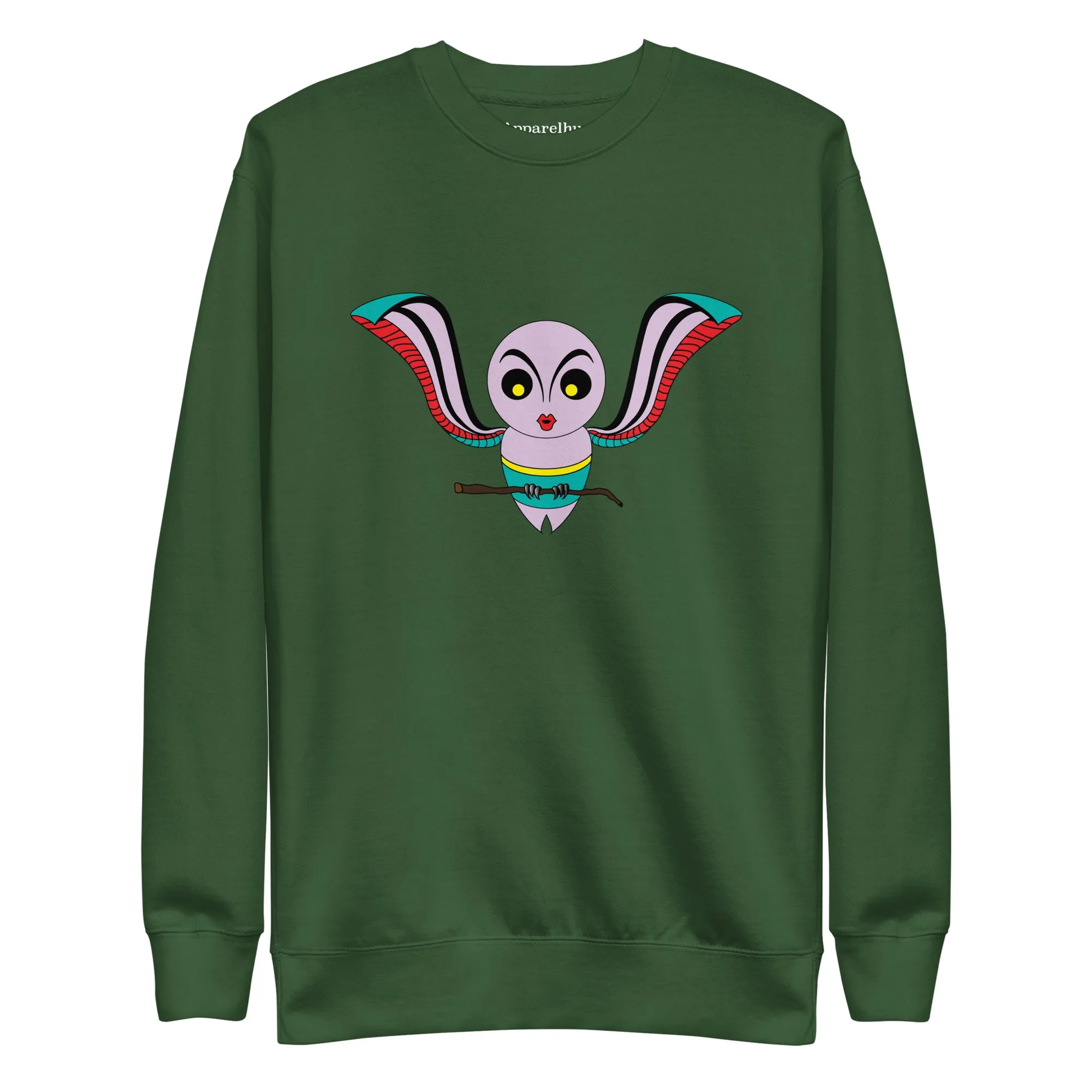 Women's Owl Sweatshirt Warm and Adorable, Owl Lover's Sweatshirt Unique and Eye-Catching, Soft Stylish Winter Sweater