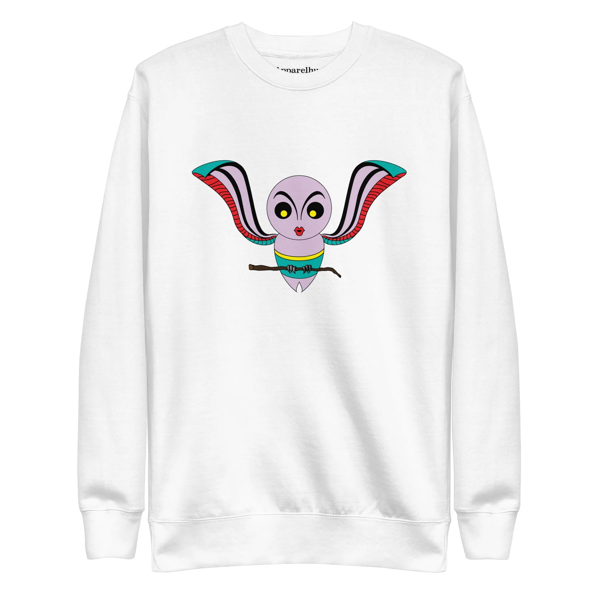 Women's Owl Sweatshirt Warm and Adorable, Owl Lover's Sweatshirt Unique and Eye-Catching, Soft Stylish Winter Sweater