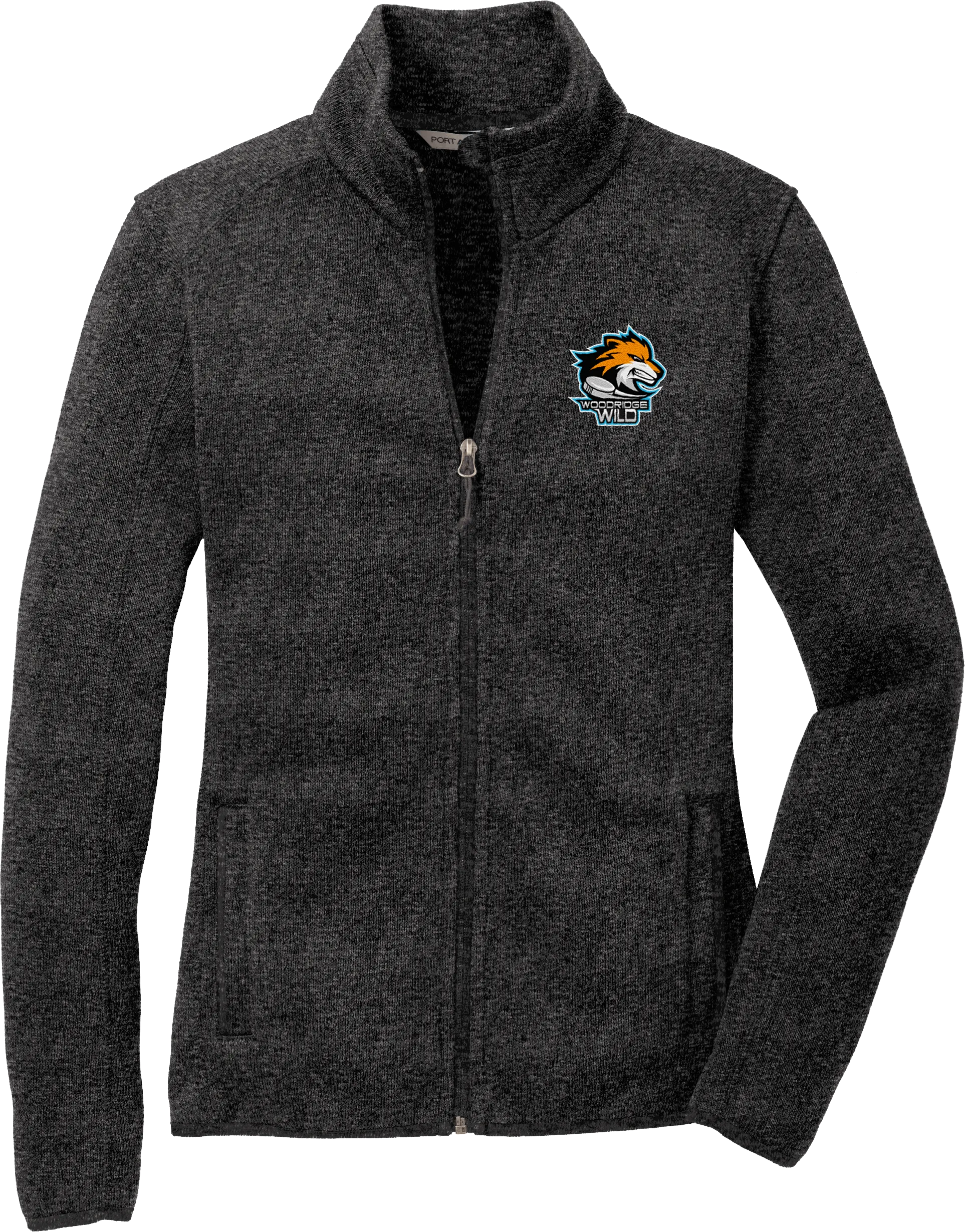 Woodridge Wild Ladies Sweater Fleece Jacket