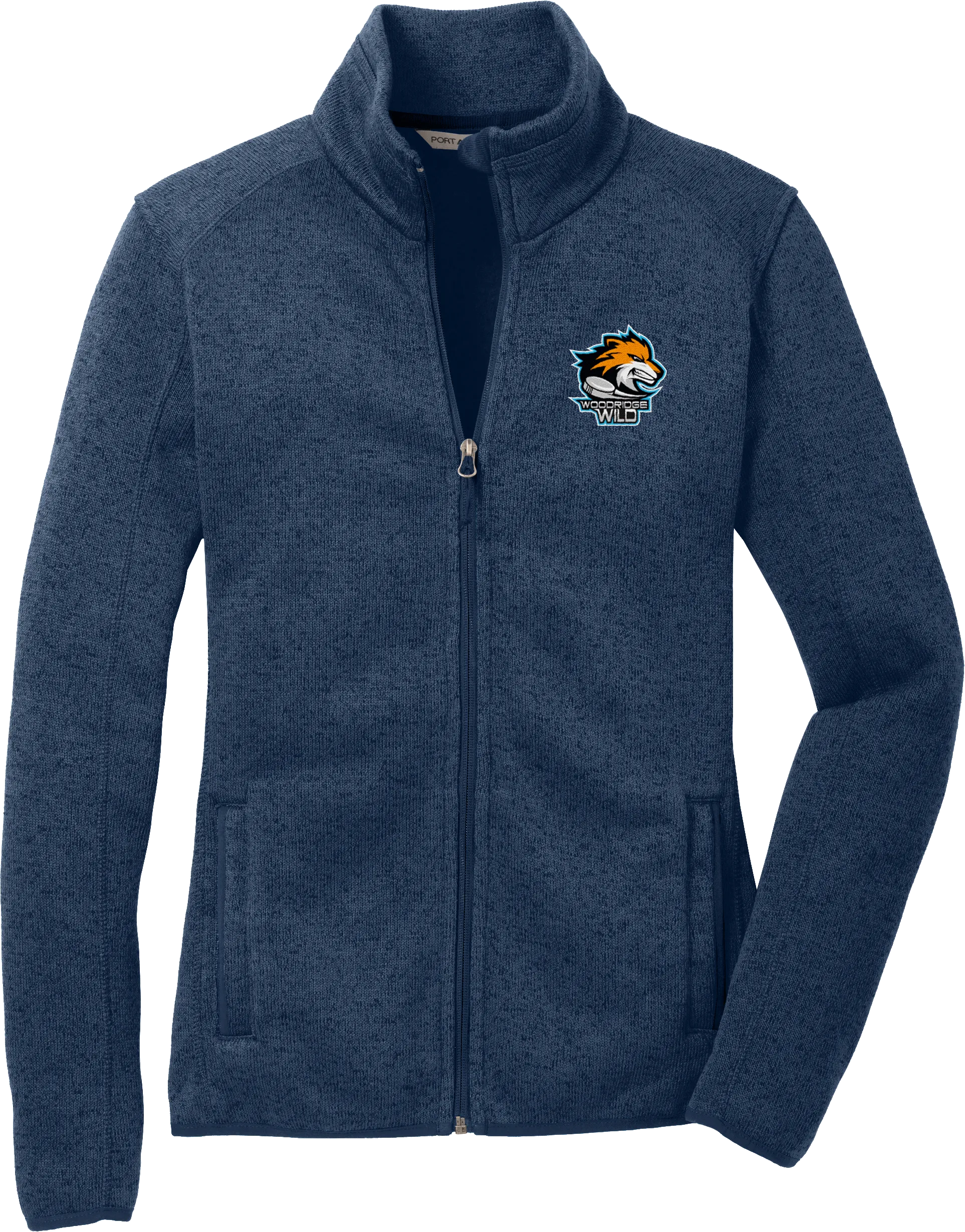 Woodridge Wild Ladies Sweater Fleece Jacket