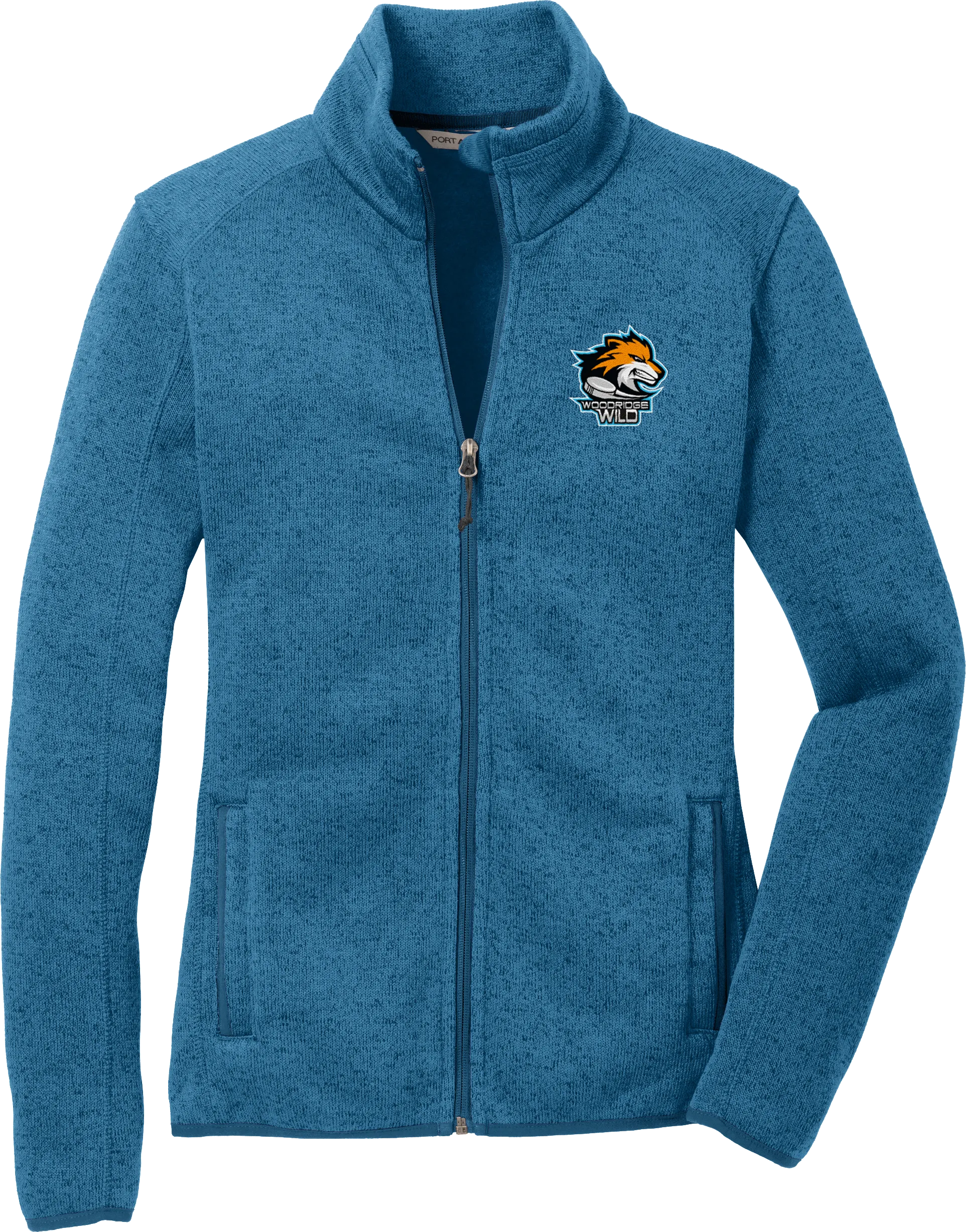 Woodridge Wild Ladies Sweater Fleece Jacket