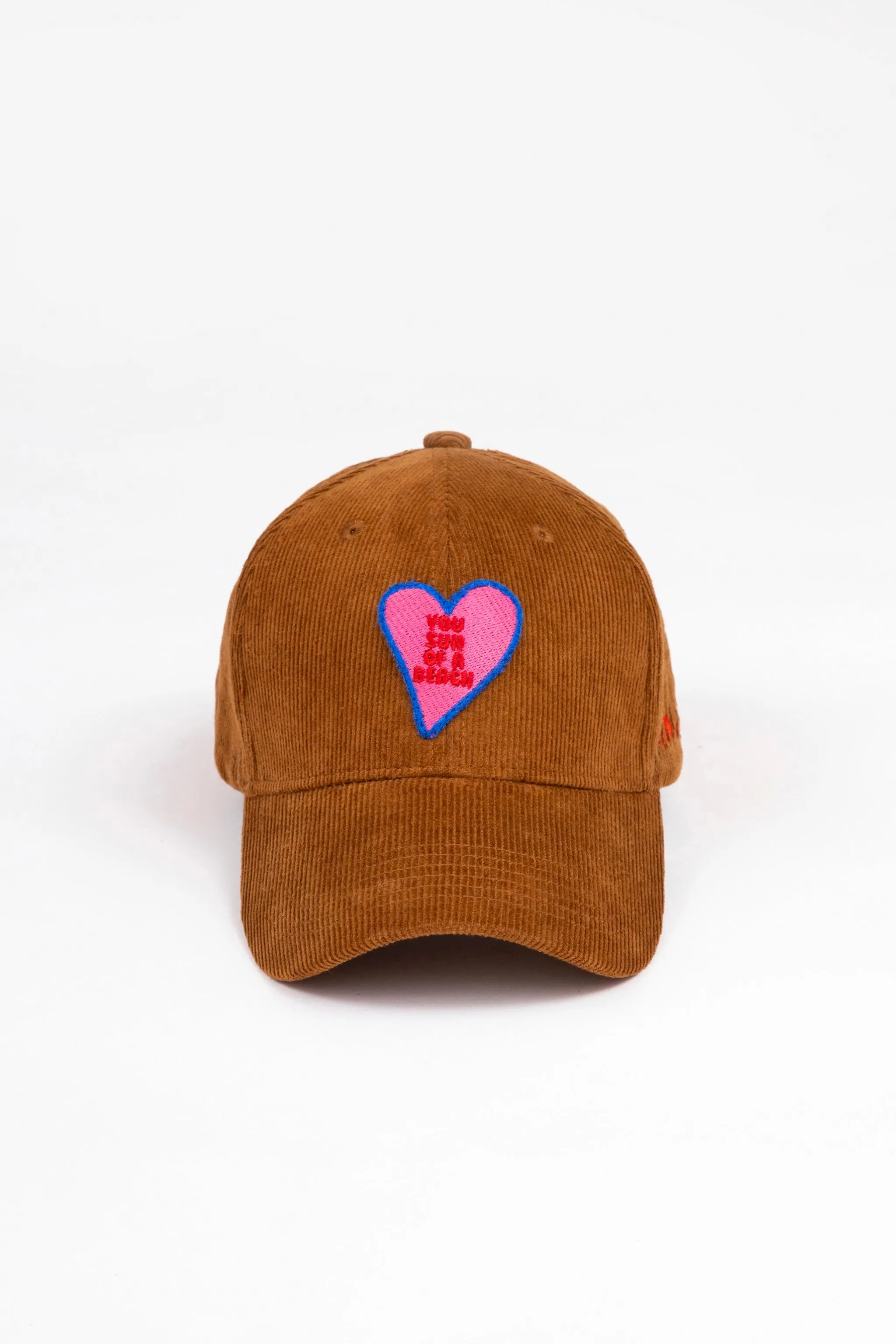 You Sun of a Beach Brown Corduroy | Baseball Cap